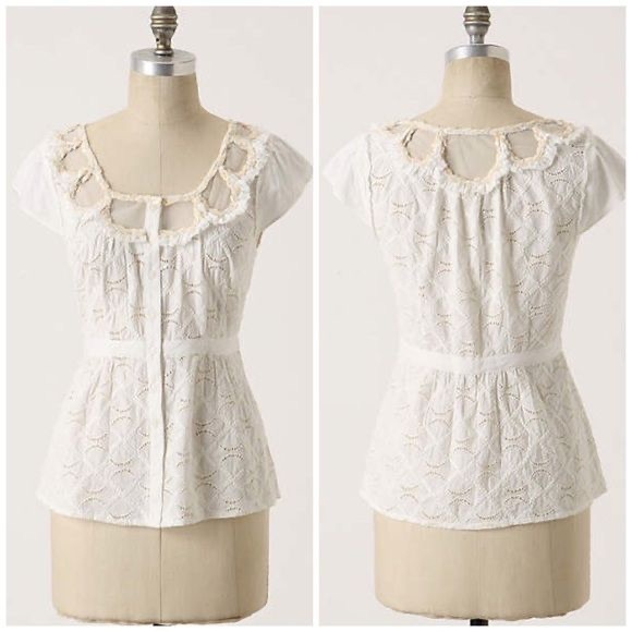 Anthropologie Floreat Trellis blouse - Picture 2 of 11